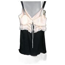 Robe D&G en soie noire Noir