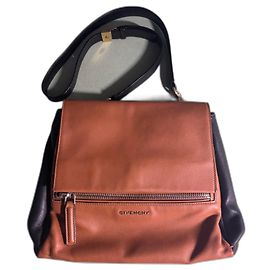 Bolsa de couro Pandora da Givenchy Marrom