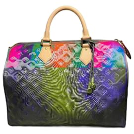 Louis Vuitton-Louis Vuitton Speedy 40 Bandoulière Monogram Vinyl-Multicolore