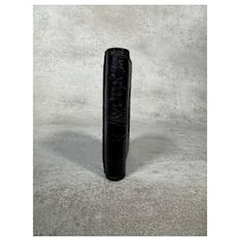 Louis Vuitton-Louis Vuitton Organizer de Poche N96274 – Cuir Exotique-Noir