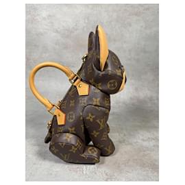 Louis Vuitton-Louis Vuitton Sac Pooch M12617 – Monogram Canvas-Marron