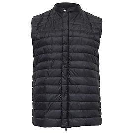 Herno Vest Down Jacket in Black Polyamide Black