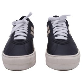 Baskets basses en cuir noir Lanvin x Future Cash Noir