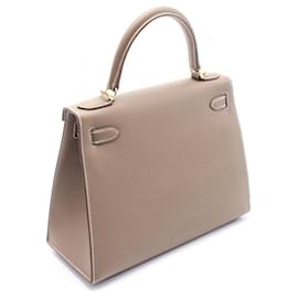 Hermès-Hermes Kelly 28 Handbag Brown-Brown