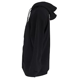 Balenciaga- Balenciaga Political Campaign Printed Hoodie in Black Cotton-Black