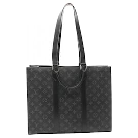 Louis Vuitton-Sac tote Monogram Eclipse Louis Vuitton M47059-Noir