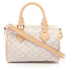 Louis Vuitton-Louis Vuitton Speedy Bandouliere 20 Monogram Handbag-Brown,Beige
