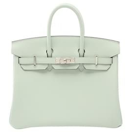 Hermès-Sac à main Hermes Birkin 25 Vert-Vert