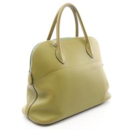 Hermès-Sac à main Hermes Bolide 37 Vert-Vert