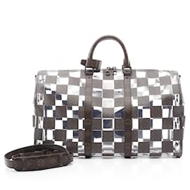 Louis Vuitton-Louis Vuitton Keepall Bandouliere 50 Boston Bag M20864-Brown