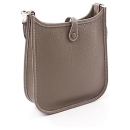 Hermès-Sac à épaule Hermes Evelyne TPM Marron-Marron