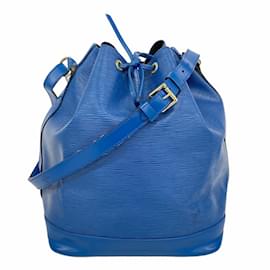 Louis Vuitton-Louis Vuitton Epi Noe Shoulder Bag-Blue