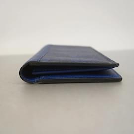 Louis Vuitton-Portefeuille Long Louis Vuitton Taigarama Brazza M30297-Bleu