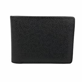 Louis Vuitton-Portefeuille Multiple Taiga Louis Vuitton-Noir
