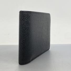 Louis Vuitton-Portefeuille Multiple Taiga Louis Vuitton-Noir