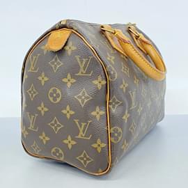 Louis Vuitton-Louis Vuitton Monogram Speedy 25 Handbag-Brown
