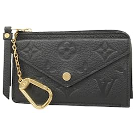 Louis Vuitton-Louis Vuitton Monogram Empreinte Coin Case-Black