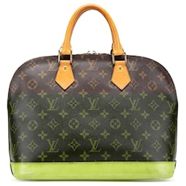 Louis Vuitton-Louis Vuitton Brown Monogram Alma PM-Brown