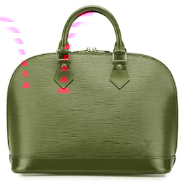 Louis Vuitton-Louis Vuitton Red Epi Alma PM-Red