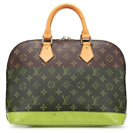 Louis Vuitton-Louis Vuitton Brown Monogram Alma PM-Brown