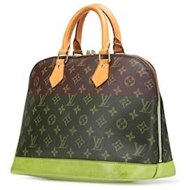 Louis Vuitton-Louis Vuitton Brown Monogram Alma PM-Brown