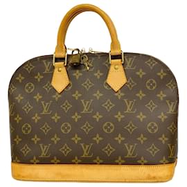 Louis Vuitton-Louis Vuitton Monogram Alma Handbag-Brown