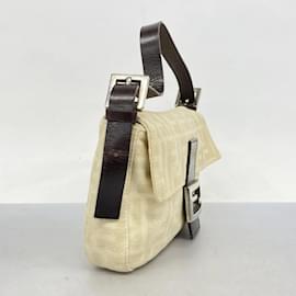 Fendi-Sac à main Fendi Zucca Mamma Bucket-Marron,Beige