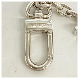 Louis Vuitton-Porte-clés Louis Vuitton Portocle LV Initial M65071-Argenté