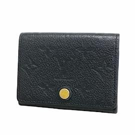 Louis Vuitton-Louis Vuitton Monogram Empreinte Card Case-Black