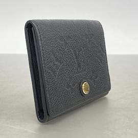 Louis Vuitton-Louis Vuitton Monogram Empreinte Card Case-Black