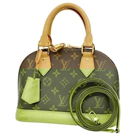 Louis Vuitton-Louis Vuitton Monogram Alma BB Handbag-Brown