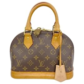 Louis Vuitton-Louis Vuitton Monogram Alma BB Handbag-Brown
