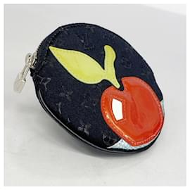 Louis Vuitton-Louis Vuitton Monogram Satin Coin Purse-Black