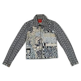 Kenzo Jungle cardigan vintage 1990s Nero Multicolore