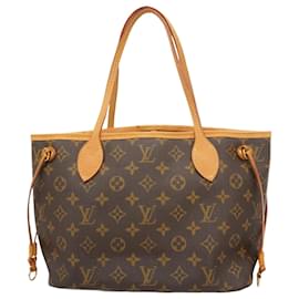 Louis Vuitton-Louis Vuitton Monogram Neverfull PM Tote Bag-Brown