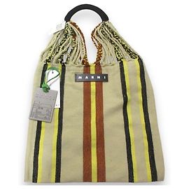 Sac à main Hammock Bag de Marni Market Multicolore Beige