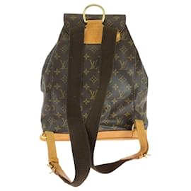 Louis Vuitton-Louis Vuitton Monogram Montsouris GM Backpack-Brown
