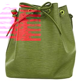 Louis Vuitton-Louis Vuitton Epi Petit Noe Shoulder Bag-Red
