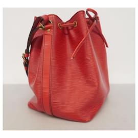 Louis Vuitton-Louis Vuitton Epi Petit Noe Shoulder Bag-Red