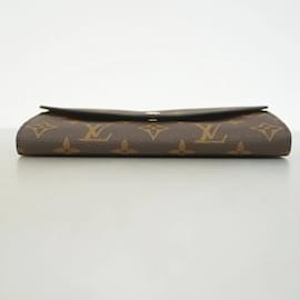 Louis Vuitton-Louis Vuitton Long Wallet Monogram Portefeuille Sarah M60531-Brown