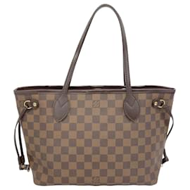 Louis Vuitton-Louis Vuitton Damier Neverfull PM Tote Bag-Damier ebene