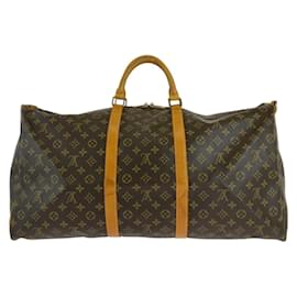 Louis Vuitton-Louis Vuitton Monogram Keepall Bandoulière 60-Marron