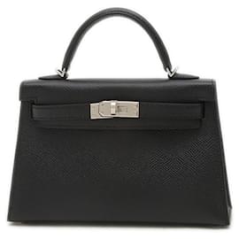 Hermès-Hermès Kelly Mini-Noir