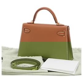 Hermès-Hermès Kelly Mini-Marron