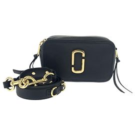 Borsa a spalla in pelle nera Marc by Marc Jacobs Nero