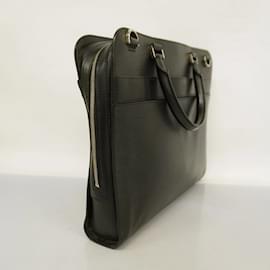 Louis Vuitton-Sac à main Louis Vuitton Epi Bassano MM-Noir