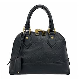 Louis Vuitton-Louis Vuitton Monogram Empreinte Neo Alma BB Handbag-Black