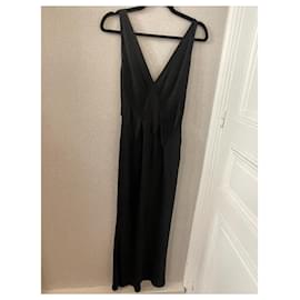 John Galliano-Lola Satin Dress-Black