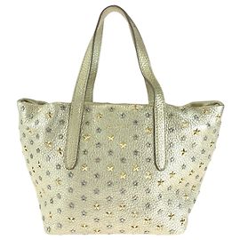 Bolsa Mini Sarah Star Studs da Jimmy Choo Dourado