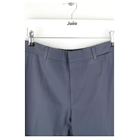 Hermès-Gray straight pants-Grey